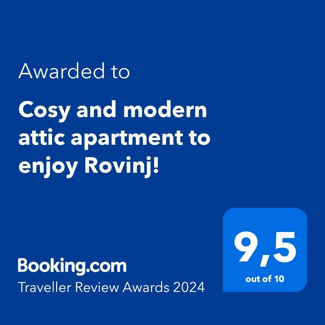 Cosy And Modern Attic Apartment To Enjoy Rovinj!